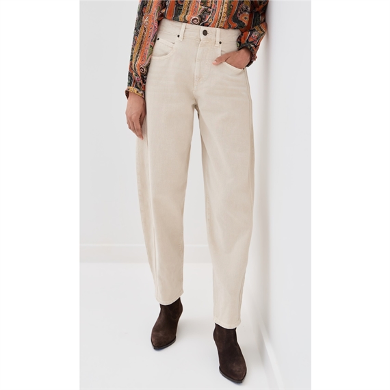 Isabel Marant Oriane Jeans, Ecru